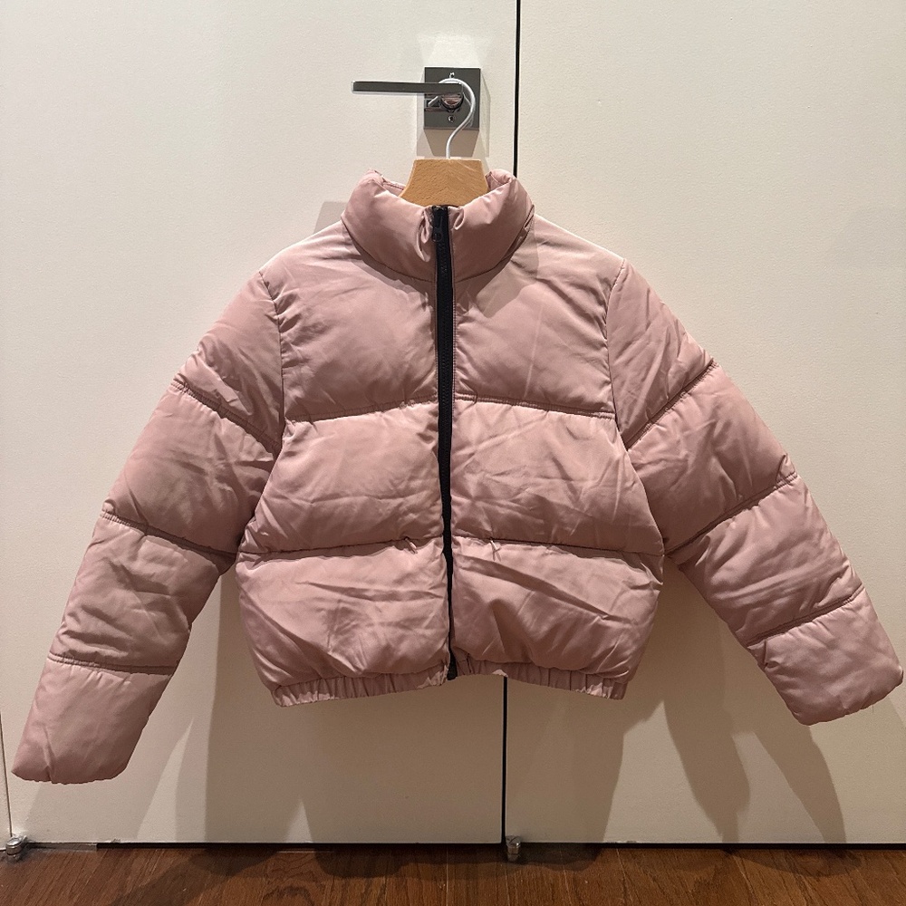 Baby pink outer jacket